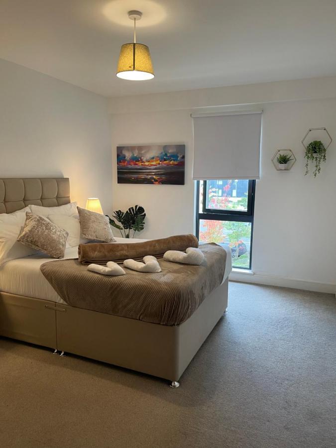 Modern Spacious 1 Bed Flat In Birmingham City Centre With Free Parking, Fast Free Wifi And Netflix Exterior foto